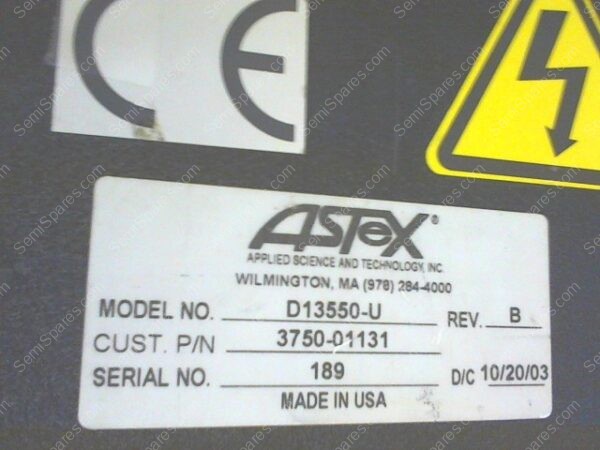 D13550-U | D13550-U,POWER SUPPLY MAGNETRON