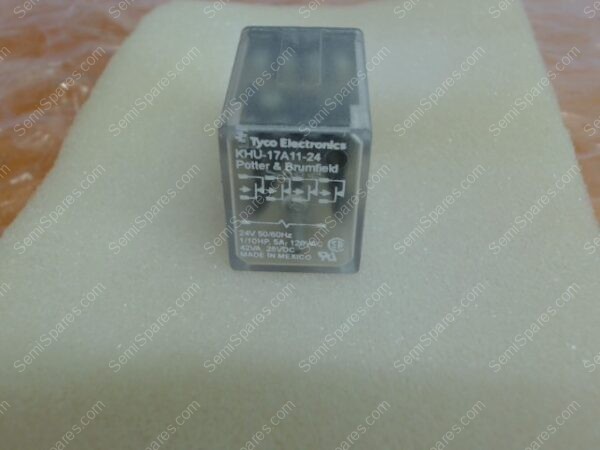 RY-0260-00 | RELAY, POTT&BRUM 24VAC,KHU17A11-24,P&E