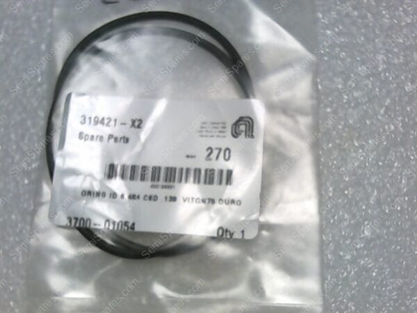 319421-X2 | ORING ID 6.484 CSD .139 VITON75 DURO