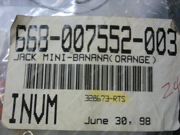 668-007552-003 | JACK MINI-BANANA(ORANGE)