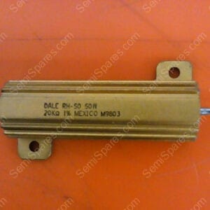 RH5050W | DALE RH-50 50W 20K OHM 1% RISITORS