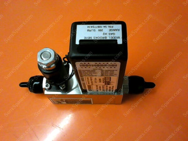 54-109772A14 | BROOKS MASS FLOW CONTROLLER MODEL 5851E GAS:H2 RANGE:200 SLPM SN/9901HCO29194/02 - Image 2