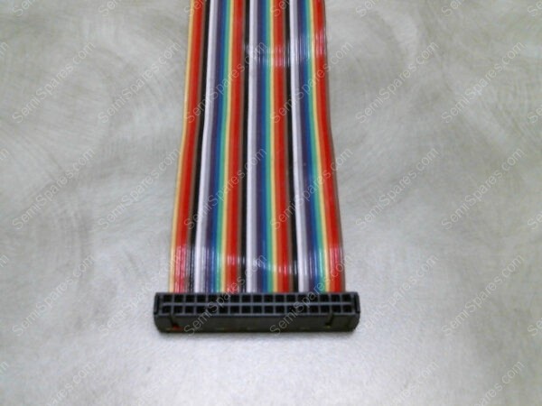 A18081100UX0025 | UXCELL IDC RAINBOW WIRE FLAT RIBBON CABLE 34 PINS 48CM LENGTH 2.54MM PITCH TYPE-B - Image 2