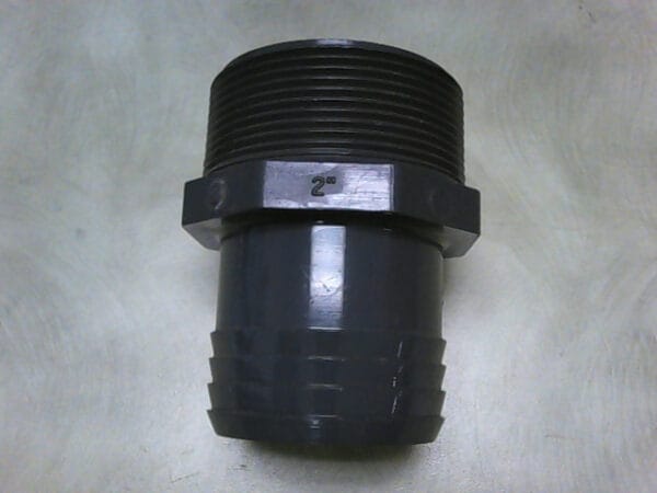D2609 | SPEARS D2609, 2" NPT TO BARBED-INSERT, NSF-PW, GREY, PVC 1, FITTING ADAPTER - Image 2