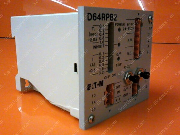 D64RPB2 | GROUND FAULT RELAY 10 MA - 6.4 AMP RANGE 24-250V AC/DC CONTROL VOLTAGE - Image 4