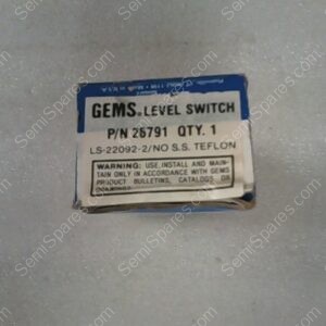 26791 | LS-22092-2/NO S.S. TEFLON LEVEL SWITCH