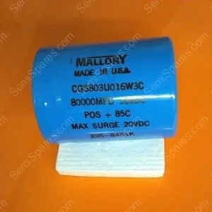 CO-078-00 | CAPACTOR 80,000 MFD CGS803U016W3G,P/N 235-8451K