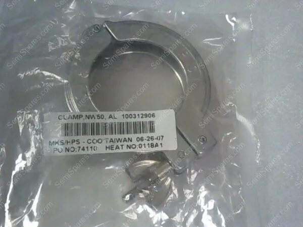 0690-01037 | CLAMP HINGED NW50 WING-NUT & SCR-CLOSURE - Image 2