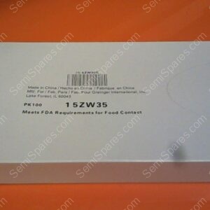 GU-0701-00 | BAG, 5ZW35, CLEAR 2 MIL ZIPLOCK PLAS, 6"X9 PKG OF 100