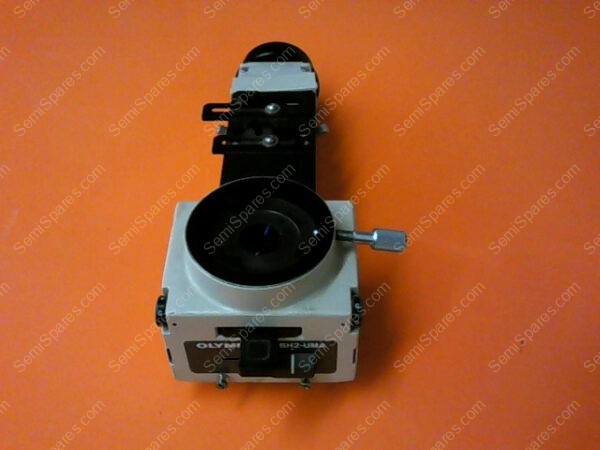 BH2-UMA | OLYMPUS MICROSCOPE BH2-UM ILUMINATOR TRINOCULAR HEAD TI3 LIGHT SOURCE GRANITE - Image 2