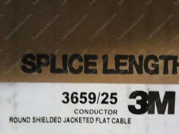 3659-25 | 3M ROUND, SHIELDED/JACKETED, FLAT CABLE .050 28AWG - Image 2