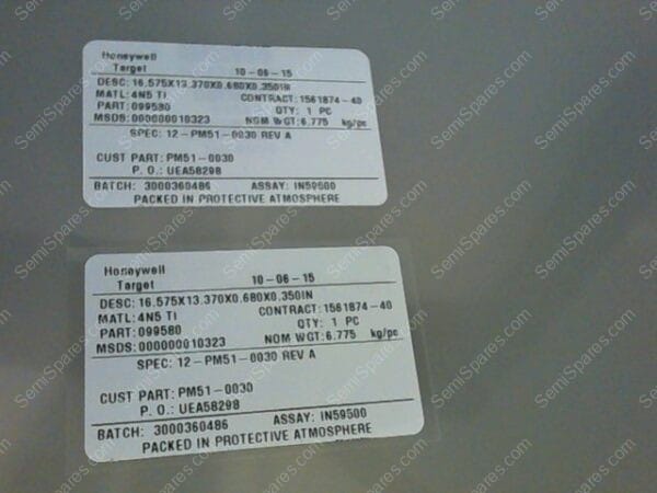 PM51-0030 | TARGET,TSENTIDBX-08054,49.5 YI,REV.A - Image 2