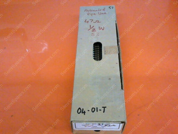 293-47K | 47 OHM 1/2W 5% CARBON FILM RESISTORS