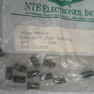 NEV47M50CB | CAP 47MF, 50V RADIAL