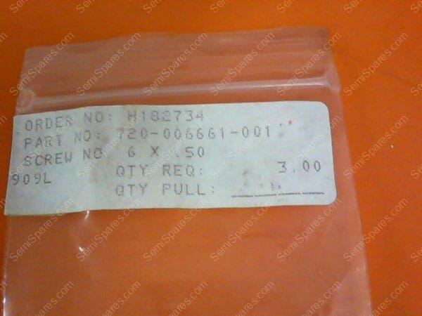 720-006661-001 | SET  SCREW NO. 6 X .50 - Image 2