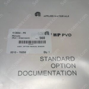 0010-76058 | ASSY, OPTION MANUAL BINDER