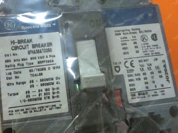 CB-0923-00 | MC, BREAKER, GE, PN AFHA36ATO250