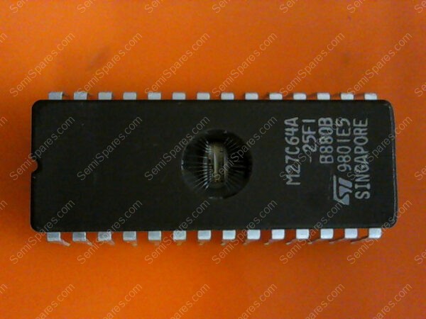 M27C64A | STMICRO ELECTRONICS M27C64A-15F1 27C64 8K x 8 UV EPROM CDIP28