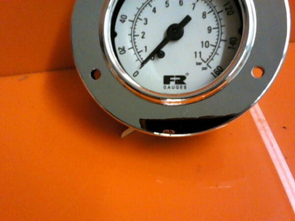 FR105106110111 | F & R WATTS 60 PSI PANEL MOUNT PRESSURE GAUGE BAR 4 PNEUMATIC AIR COMMERCIAL - Image 2