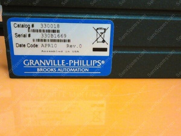 330018 | 330 IONIZATION GAUGE CONTROLLER - Image 2