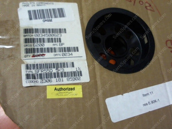 0034500623 | RESISTOR, 1% AXIAL, 5.9K OHM (3390 PCS)