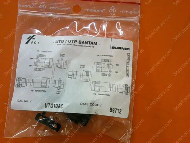 616339 | BURNDY UTG10AC CONNECTOR CABLE CLAMP W/STRAIN RELIEF #10 - Image 3