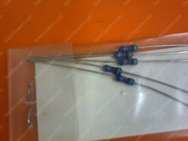 402KX | 1/4 WATT 1% METAL FILM RESISTORS 402KX OHM (PK OF 5) - Image 2