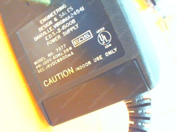PS-0045-00 | POWER-SUP,S2001,18VDC,800MA,ESD,SEMTRON - Image 2