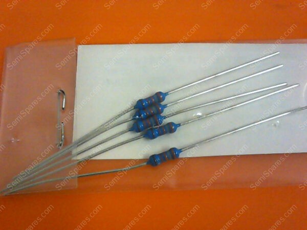 383KX | 1/4 WATT 1% METAL FILM RESISTORS 383K OHM (PK OF 5) - Image 2