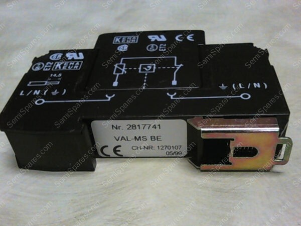1270107 | PHOENIX CONTACT VALVETRAB, VAL-MS 230ITST, NR. 2817741 VAL-MS BE CH-NR: 1270107 05/99