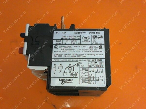 RY-1220-00 | RELAY,OVERLOAD,2.2KW,9-13A,989311,EBARA - Image 2