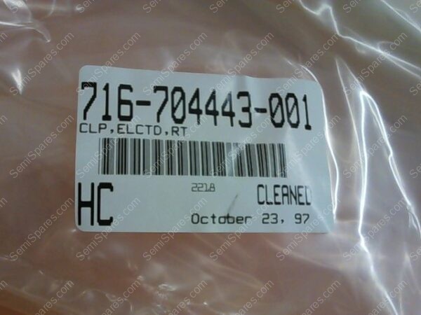 716-704443-001 | CLP,ELCTD,RT