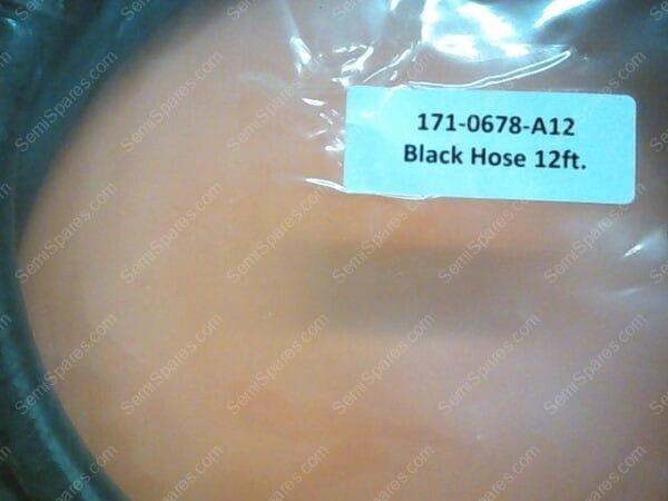 171-0678-A12 | BLACK HOSE 12 FT,P/N 171-0678-A12