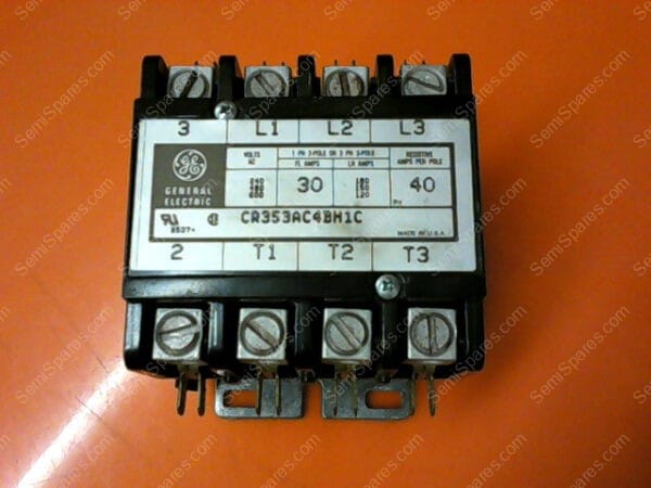 CR353AC4BH1C | GENERAL ELECTRIC 4 POLE CONTACTOR PN/CR353AC4BH1C - Image 2