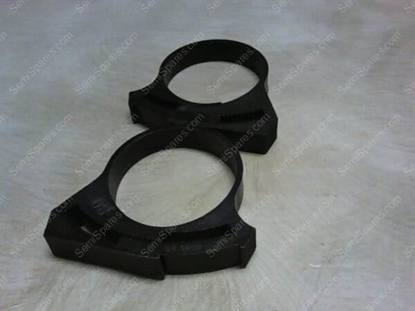 4128918 | SNAPPERS 4-128-918 BLACK PLASTIC HOSE CLAMPS 1" 2 MARINE BOAT