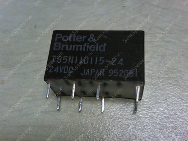T85N11D115-24 | TE CONNECTIVITY/ POTTOR & BRUMFIELD T85N11D115-24 RELAY 24VDC, 0.5A, 125VAC RES, 2A, 30VDC RES - Image 2