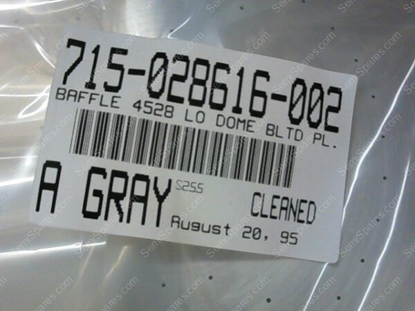 715-028616-002 | BAFFLE 4528 LO DOME BLTD PL. - Image 2