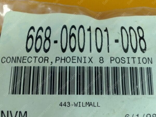 668-060101-008 | CONNECTOR,PHOENIX 8 POSITION - Image 4