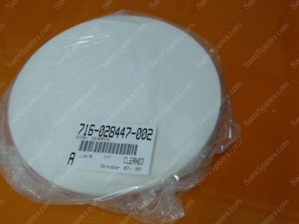 716-028447-002 | DISK, CERAMIC