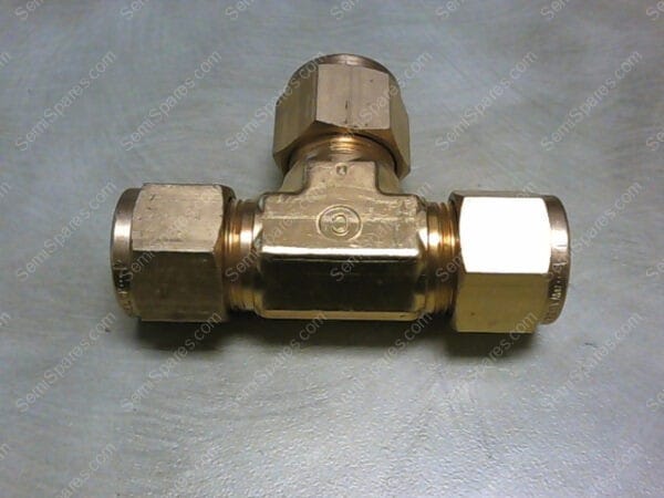 B-810-3 | BRASS SWAGELOK TUBE FITTING, UNION TEE, 1/2 IN. TUBE OD - Image 2