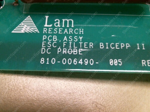 810-006490-006 | ESC FILTER BICEPP II, DC-PROBE - Image 3