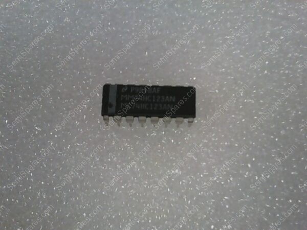 MM74HC123AN | IC MULTIVIBRATOR 22NS 16DIP