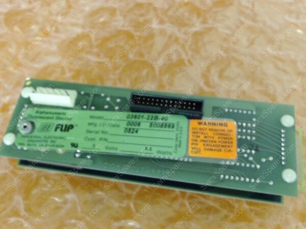 VL-6260-00 | DISPLAY,80-620-019,VACUUM FLUORESCENT - Image 4