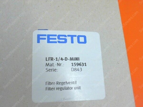 RG-6655-00 | FILTER REGULATOR,LFR,LFR 1/4-D-MINI,FESTO