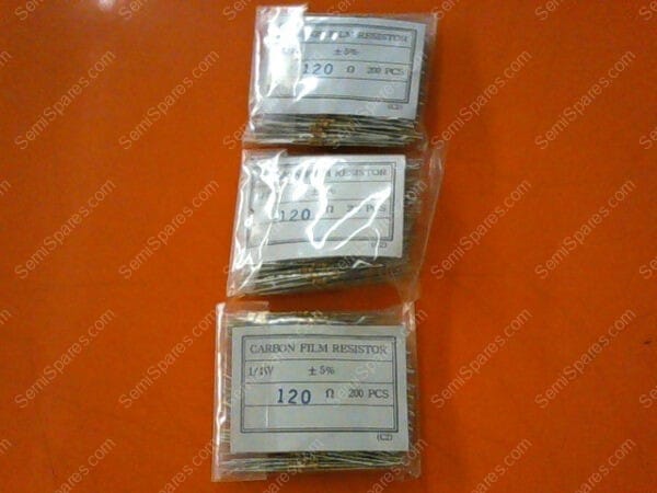 120QBK-ND | RES 120 OHM 1/4W 5% CARBON FILM