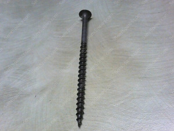 67370007 | 3" OAL, PHILLIPS DRIVE BUGLE HEAD WOOD SCREW, BLACK PHOSPHATE FINISH STEEL - Image 2