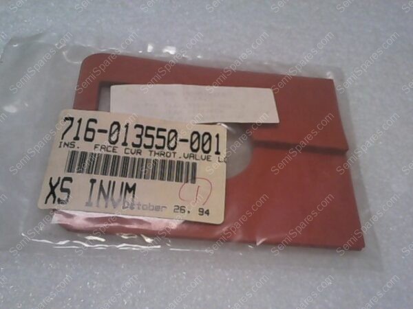 716-013550-001 | INS. FACE CVR THROT.VALVE LOW