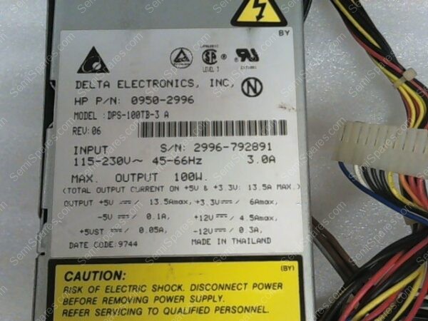 DPS-100TB-3 A | VECTRA POWER SUPPLY, 100W, 115-230V, 45-66HZ, MODEL DPS-100TB-3 A - Image 2