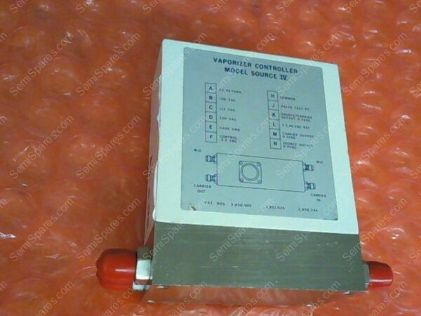 SOURCE 4 | 7.5,P/N SLPM H2,S/N CD11003