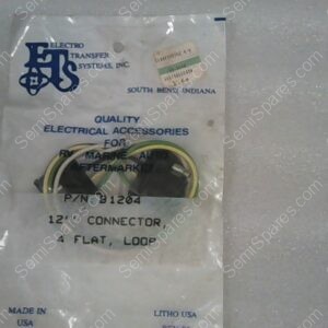 B1204 | 12INCH CONNECTOR, 4 FLAT, LOOP